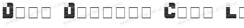 Dibs Display Caps Light SSi Light字体转换